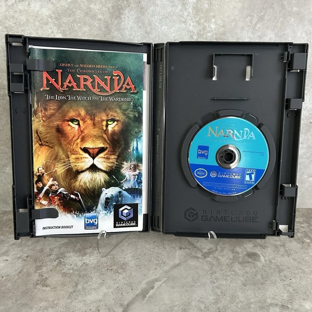 Chronicles of Narnia (Nintendo GameCube, 2005) Complete w/ Manual - Tested